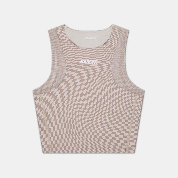 Bandit Other - Bandit Stamina Lyra Race Crop - Chalk With Cocoa (Size M)